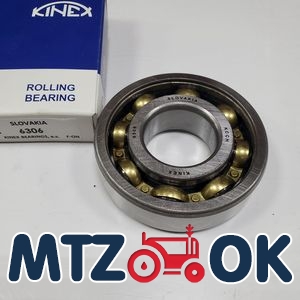 Подшипник 6306 (306К5) шариковый открытый 30х72х19 KINEX Подшипник 6306 (306К5) шариковый открытый 30х72х19 KINEX