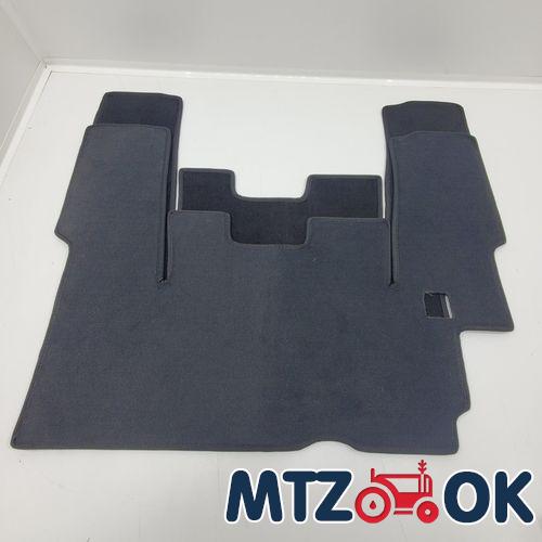 Коврик пола кабины МТЗ УК ковролин №2 быстросъемный на резиновый тонкий коврик с 2х частей Коврик пола кабины МТЗ УК ковролин №2 быстросъемный на резиновый тонкий коврик с 2х частей