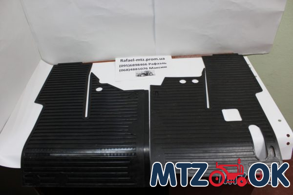 Коврик пола кабины МТЗ УК (к-т 2 шт. лев/прав) (пр-во Украина) 80-6702332/80-6702333 Коврик пола кабины МТЗ УК (к-т 2 шт. лев/прав) (пр-во Украина) 80-6702332/80-6702333