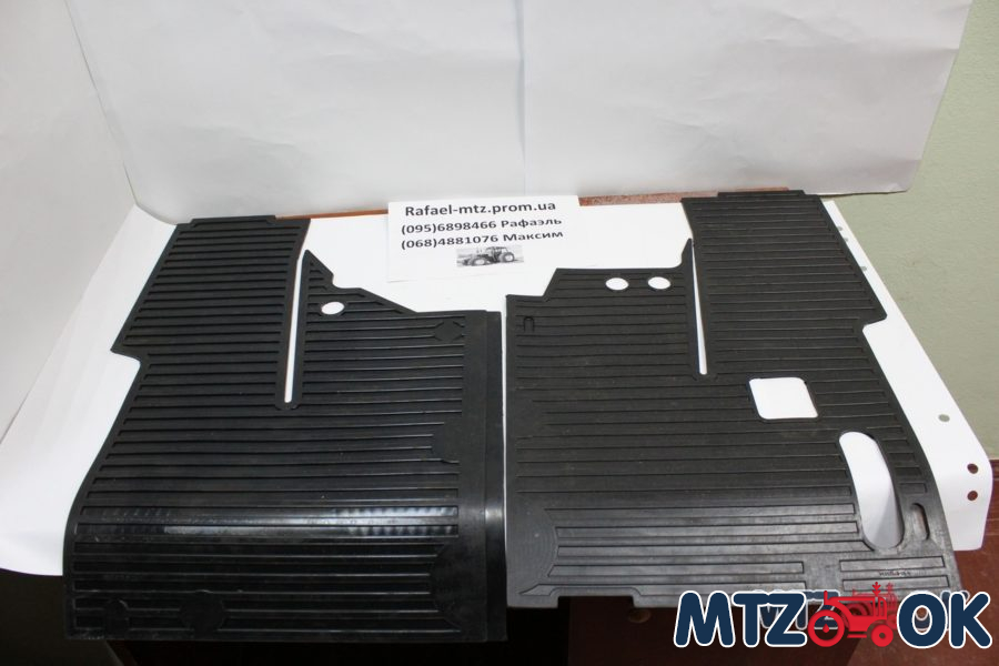 Коврик пола кабины МТЗ УК (к-т 2 шт. лев/прав) (пр-во Украина) 80-6702332/80-6702333 Коврик пола кабины МТЗ УК (к-т 2 шт. лев/прав) (пр-во Украина) 80-6702332/80-6702333