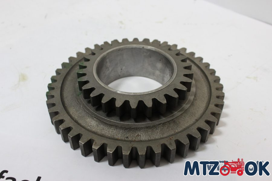 Шестерня промежуточная МТЗ. Z=43/26 (пр-во МЗШ) Ф50-1701056-Б Шестерня промежуточная МТЗ. Z=43/26 (пр-во МЗШ) Ф50-1701056-Б