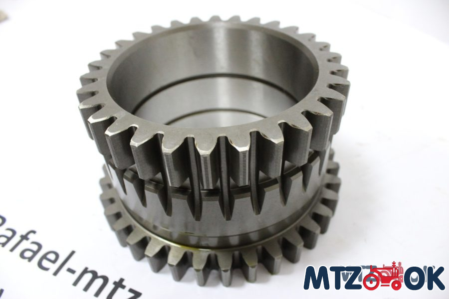 Шестерня промежуточного редуктора МТЗ. Z=35/30 (пр-во МЗШ) 70-1721041 Шестерня промежуточного редуктора МТЗ. Z=35/30 (пр-во МЗШ) 70-1721041