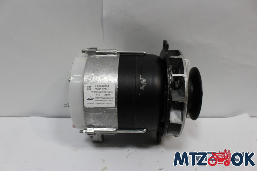 Генератор МТЗ дв. Д 245, 260 14В 1400Вт (пр-во Радиоволна) Г9701.3701 Генератор МТЗ дв. Д 245, 260 14В 1400Вт (пр-во Радиоволна) Г9701.3701