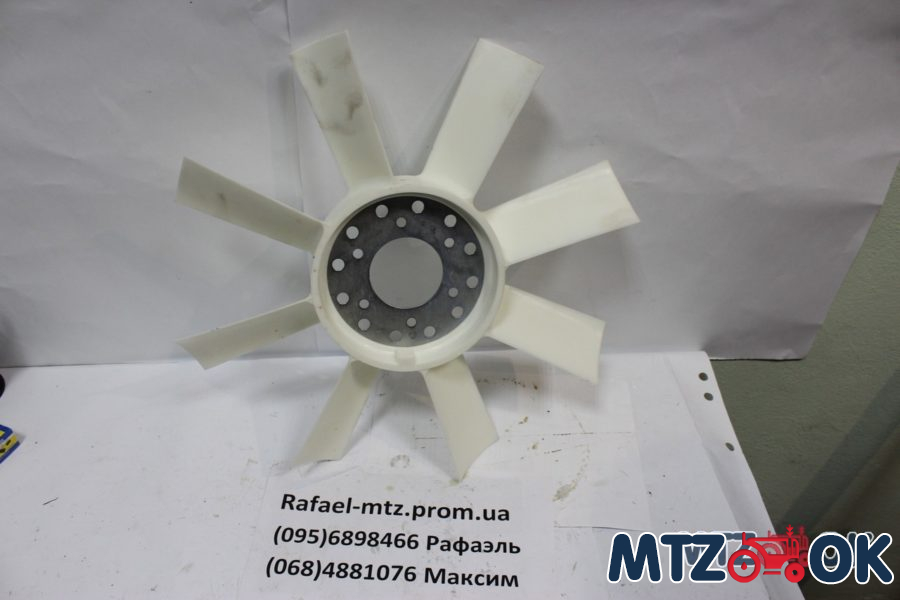 Вентилятор системы охлаждения Д 240.243.245 пластиковый 8 лопаст. (пр-во Радиоволна)245-1308010-А Вентилятор системы охлаждения Д 240.243.245 пластиковый 8 лопаст. (пр-во Радиоволна)245-1308010-А