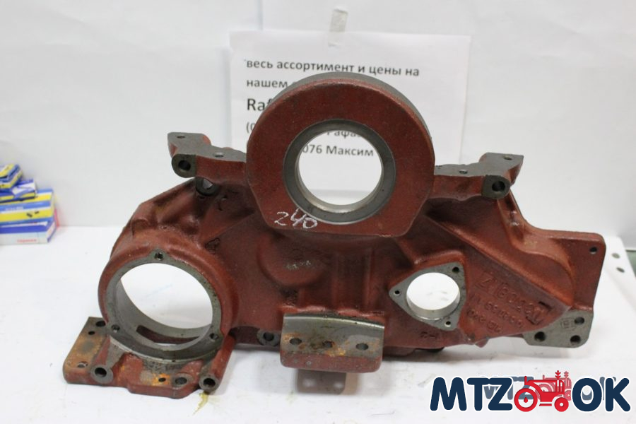 Крышка распред. шестерен голая (пр-во ММЗ) 240-1002065-А2 Крышка распред. шестерен голая (пр-во ММЗ) 240-1002065-А2