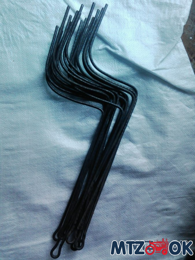 Зуб грабли сталь Wirax 1.65 Зуб грабли сталь Wirax 1.65