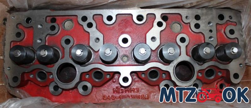 Головка блока дв.Д 240,243 в сб. с клап. (пр-во ДК) 240-1003012 Головка блока дв.Д 240,243 в сб. с клап. (пр-во ДК) 240-1003012