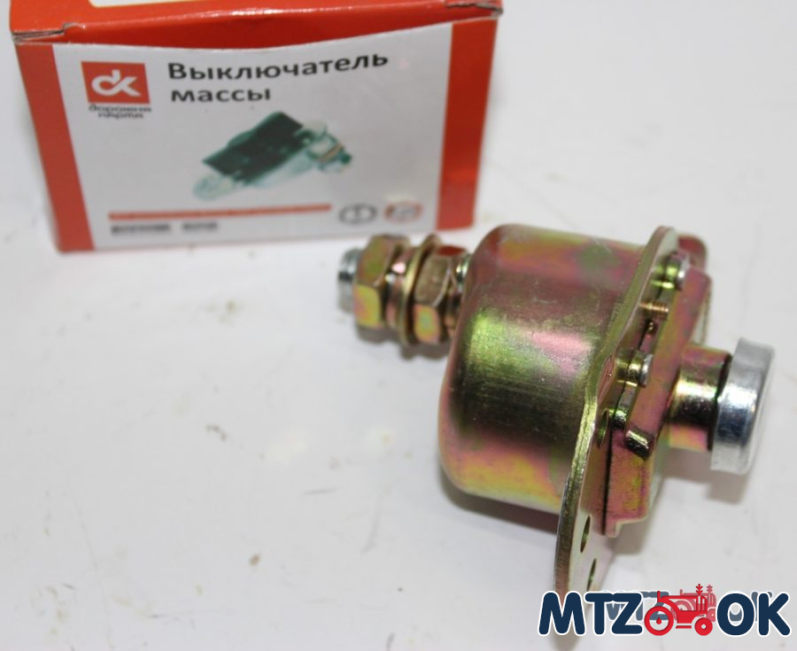 Выключатель массы (кнопочный) с/о (пр-во ДК) ВК-318-3737000 Выключатель массы (кнопочный) с/о (пр-во ДК) ВК-318-3737000