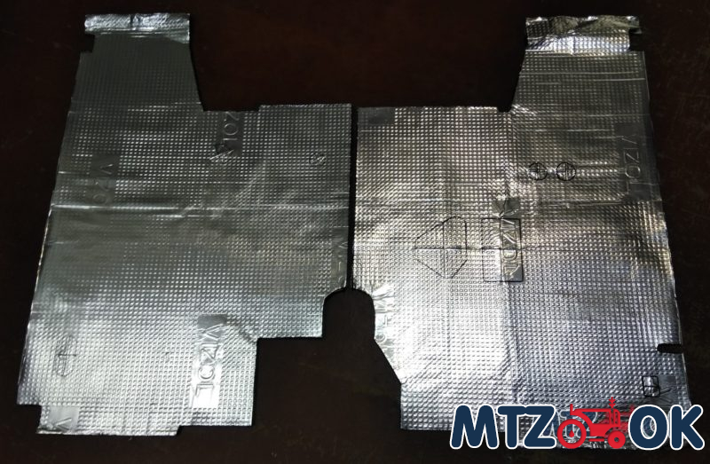 Виброизоляция пола кабины МК Виброизоляция пола кабины МК