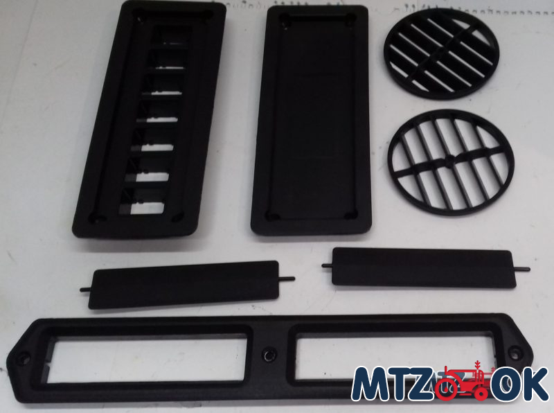 Вставки верхней панели кабины под печку Вставки верхней панели кабины под печку