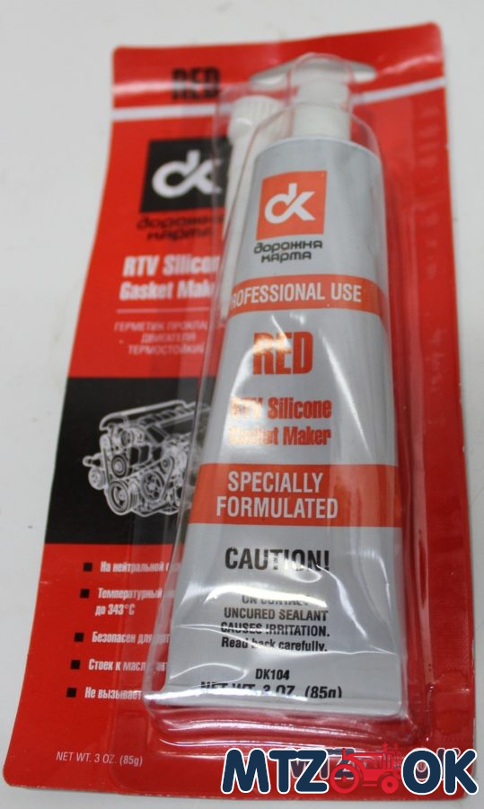 Герметик прокладок 85г красный ДК Герметик прокладок 85г красный ДК