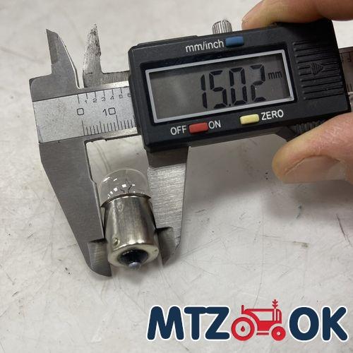 Лампа габаритная, указателя поворотов 12V/5W (одноконтактная) Лампа габаритная, указателя поворотов 12V/5W (одноконтактная)