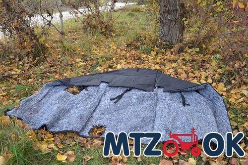 Утеплитель МТЗ 80/82 (чехол капота) кругл.фары по бокам (пр-во Украина) Утеплитель МТЗ 80/82 (чехол капота) кругл.фары по бокам (пр-во Украина)