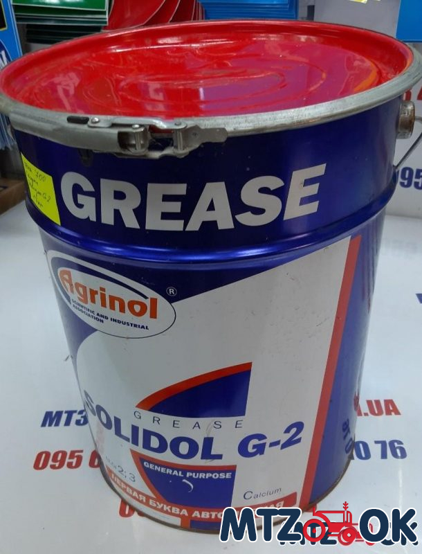 Смазка Солидол Ж-2 Агринол (Ведро 17кг) Смазка Солидол Ж-2 Агринол (Ведро 17кг)