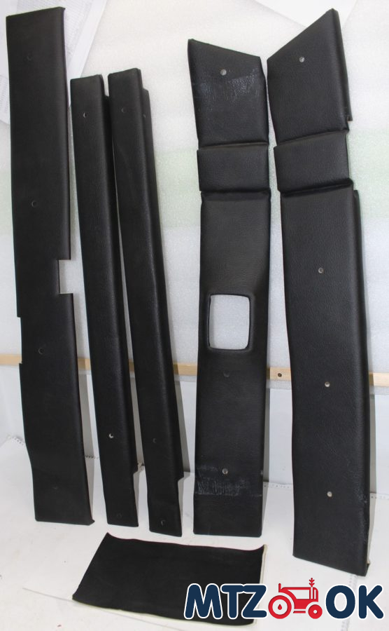 Обшивка кабины МТЗ УК н/о к-т 5шт. (панели в кожзаме) (оригинал) Обшивка кабины МТЗ УК н/о к-т 5шт. (панели в кожзаме) (оригинал)