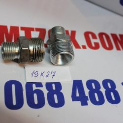 Штуцер переходной S19хS27 (М16x1,5-М22x1,5) (пр-во Агро-Импульс.М.)