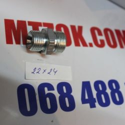 Штуцер переходной S22хS24 (М18x1,5-М20x1,5) (пр-во Агро-Импульс.М.) Штуцер переходной S22хS24 (М18x1,5-М20x1,5) (пр-во Агро-Импульс.М.)