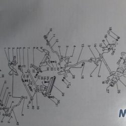 Управление подачей топлива в сборе + рукоятка ВОМ к-т 800-1108500 Управление подачей топлива в сборе + рукоятка ВОМ к-т 800-1108500