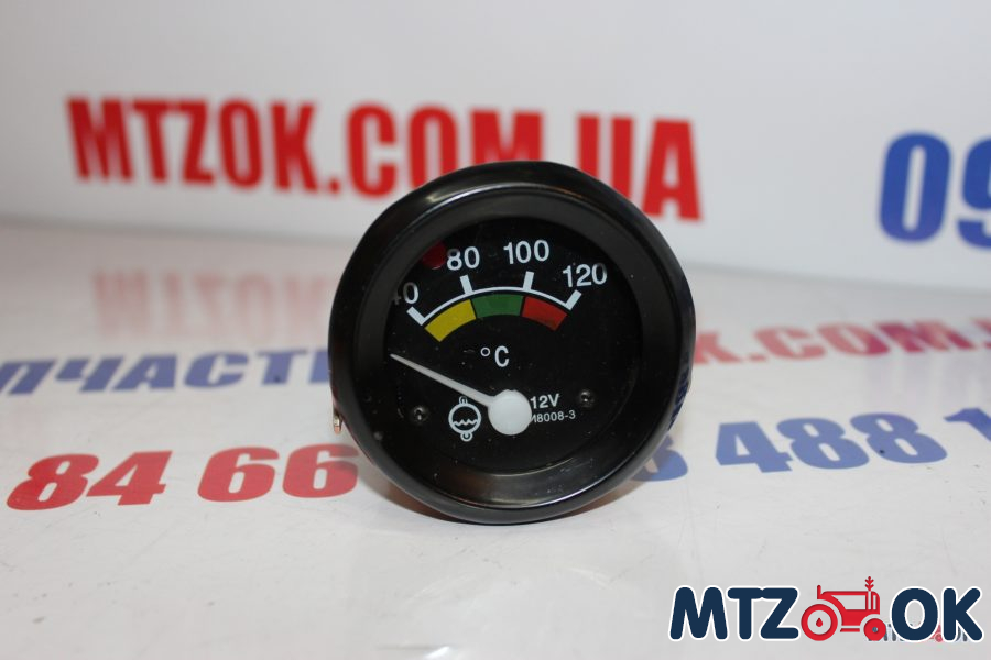 Указатель температуры воды и масла МТЗ, МАЗ 12В (пр-во Юбана, Литва) ЭИ8008-3 Указатель температуры воды и масла МТЗ, МАЗ 12В (пр-во Юбана, Литва) ЭИ8008-3