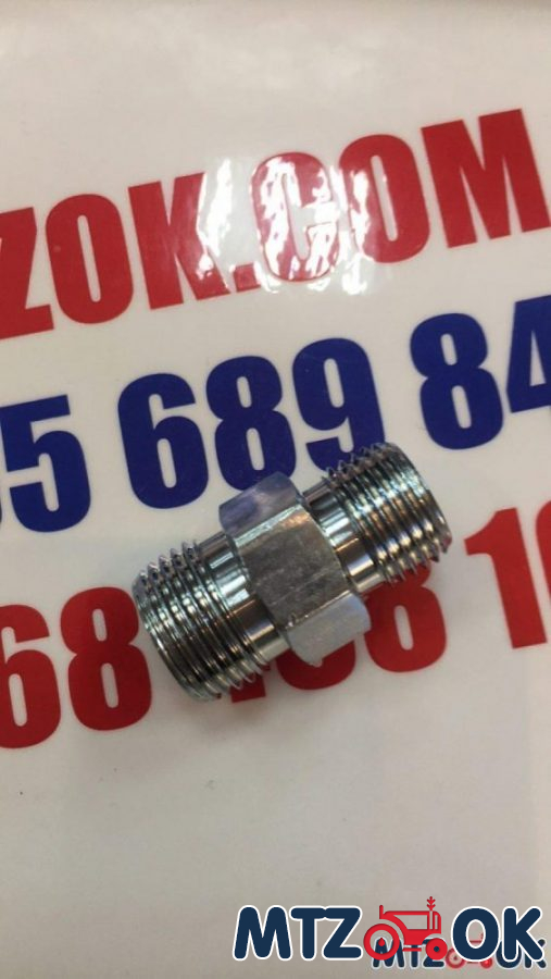 Штуцер переходной S19хS22 (М16x1,5-М18x1,5) (пр-во Агро-Импульс.М.) Штуцер переходной S19хS22 (М16x1,5-М18x1,5) (пр-во Агро-Импульс.М.)