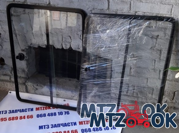Стекло двери МТЗ УК с форточкой Стекло двери МТЗ УК с форточкой