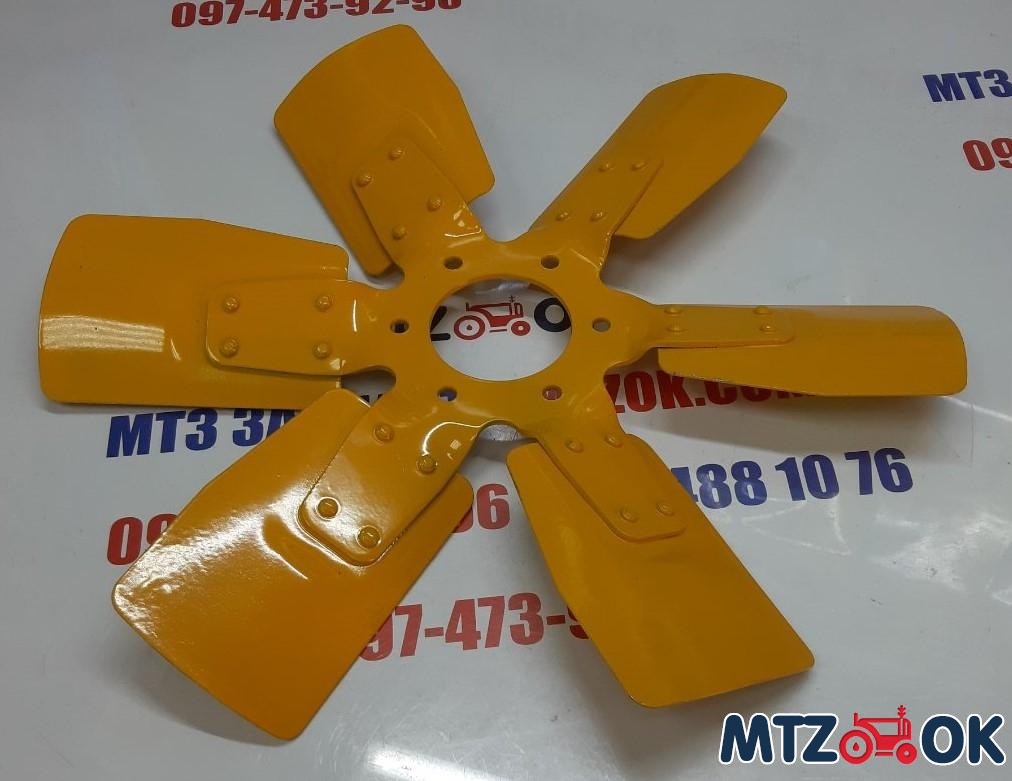 Вентилятор системы охлаждения Д 243,245 металл 6 лопаст. (пр-во ММЗ) 245-1308040-А Вентилятор системы охлаждения Д 243,245 металл 6 лопаст. (пр-во ММЗ) 245-1308040-А