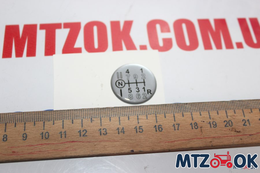 Наклейка рукоятки КПП МТЗ 80.82.892 (силикон) Наклейка рукоятки КПП МТЗ 80.82.892 (силикон)