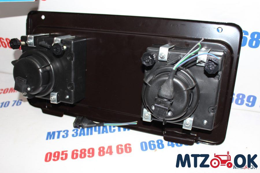 Комплект фары квадратные, решетка, штекера к-т 80-8401080-Б/ФГ-308(1630) Комплект фары квадратные, решетка, штекера к-т 80-8401080-Б/ФГ-308(1630)