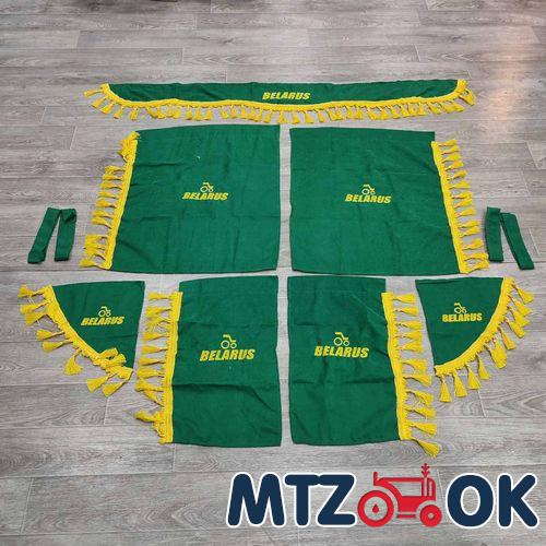 Шторы в кабину МК Беларус к-т (ткань) Шторы в кабину МК Беларус к-т (ткань)