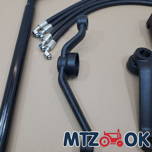 Комплект переоборудования ГУРа под насос-дозатор МТЗ-80 ЦС-50 1-но сторонний (передний неведущий мост) (с гидробаком) БАЗОВЫЙ Комплект переоборудования ГУРа под насос-дозатор МТЗ-80 ЦС-50 1-но сторонний (передний неведущий мост) (с гидробаком) БАЗОВЫЙ