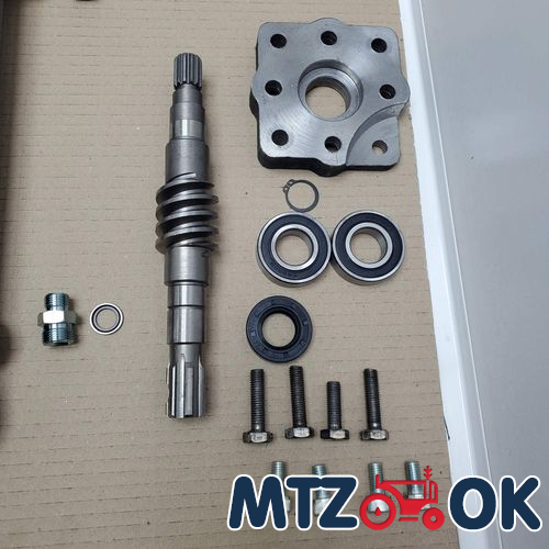 Комплект переоборудования ГУРа под насос-дозатор МТЗ-80 ЦС-50 1-но сторонний (передний неведущий мост) (с гидробаком) БАЗОВЫЙ Комплект переоборудования ГУРа под насос-дозатор МТЗ-80 ЦС-50 1-но сторонний (передний неведущий мост) (с гидробаком) БАЗОВЫЙ