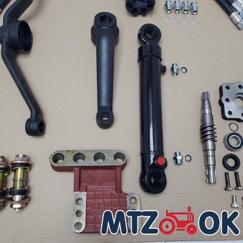 Комплект переоборудования ГУРа под насос-дозатор МТЗ-80 ЦС-50 1-но сторонний (передний неведущий мост) (с гидробаком) БАЗОВЫЙ Комплект переоборудования ГУРа под насос-дозатор МТЗ-80 ЦС-50 1-но сторонний (передний неведущий мост) (с гидробаком) БАЗОВЫЙ