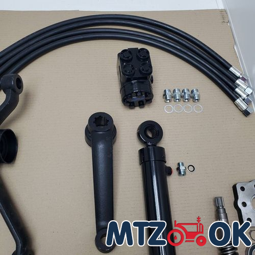 Комплект переоборудования ГУРа под насос-дозатор МТЗ-80 ЦС-50 1-но сторонний (передний неведущий мост) (с гидробаком) БАЗОВЫЙ Комплект переоборудования ГУРа под насос-дозатор МТЗ-80 ЦС-50 1-но сторонний (передний неведущий мост) (с гидробаком) БАЗОВЫЙ