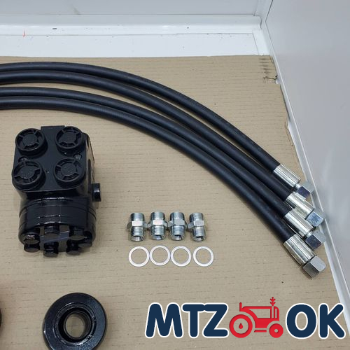 Комплект переоборудования ГУРа под насос-дозатор МТЗ-80 ЦС-50 1-но сторонний (передний неведущий мост) (с гидробаком) БАЗОВЫЙ Комплект переоборудования ГУРа под насос-дозатор МТЗ-80 ЦС-50 1-но сторонний (передний неведущий мост) (с гидробаком) БАЗОВЫЙ