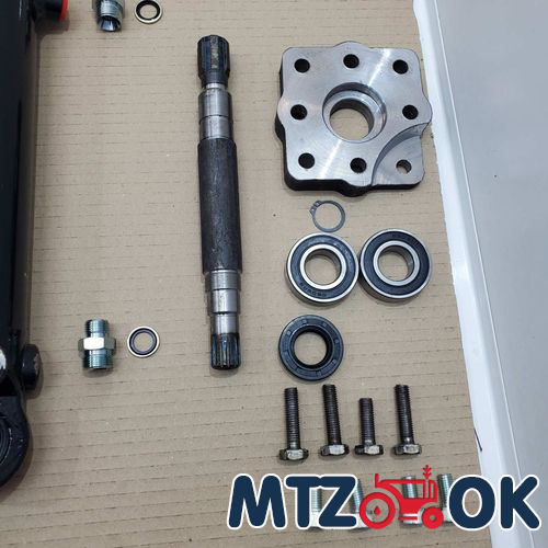 Комплект переоборудования ГУРа под насос-дозатор МТЗ-80 ЦС-50 1-но сторонний (передний неведущий мост) (с гидробаком) БАЗОВЫЙ Комплект переоборудования ГУРа под насос-дозатор МТЗ-80 ЦС-50 1-но сторонний (передний неведущий мост) (с гидробаком) БАЗОВЫЙ