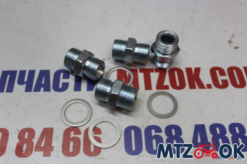 Набор штуцеров и шайб к дозатору (4 штуцера+4 шайбы) Набор штуцеров и шайб к дозатору (4 штуцера+4 шайбы)