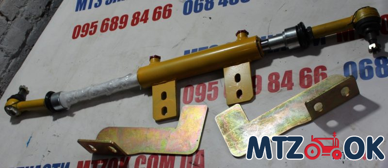 Двухсторонний гидроцилиндр с наконечниками и кронштейнами МТЗ (50-30-210) Двухсторонний гидроцилиндр с наконечниками и кронштейнами МТЗ (50-30-210)