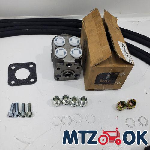 Комплект переоборудования ЮМЗ УК ЦС 1-но сторон. под насос-дозатор с рычагом рулевым (топорик) Комплект переоборудования ЮМЗ УК ЦС 1-но сторон. под насос-дозатор с рычагом рулевым (топорик)