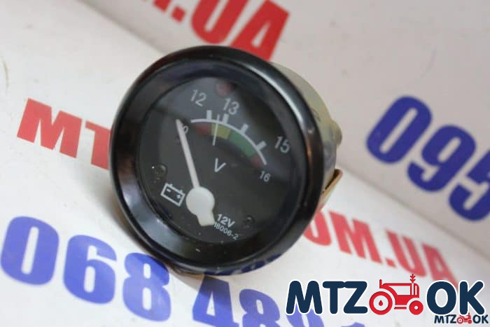 Вольтметр 12В (пр-во ДК) ЭИ8006-2 Вольтметр 12В (пр-во ДК) ЭИ8006-2