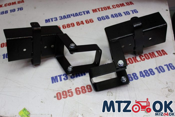 Кронштейн фонаря переднего поворотный левый/правый к-т МТЗ УК н/о (пр-во Украина) 85-3712041-01к-т Кронштейн фонаря переднего поворотный левый/правый к-т МТЗ УК н/о (пр-во Украина) 85-3712041-01к-т
