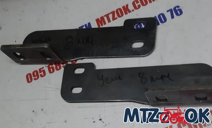 Кронштейны крепления МТЗ ЦС 2-х стороннего к-т 2шт. 8мм (усиленные) Кронштейны крепления МТЗ ЦС 2-х стороннего к-т 2шт. 8мм (усиленные)