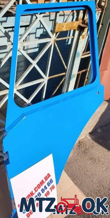 Дверь МТЗ МК 70-6708040 левая (каркас, синяя) Дверь МТЗ МК 70-6708040 левая (каркас, синяя)