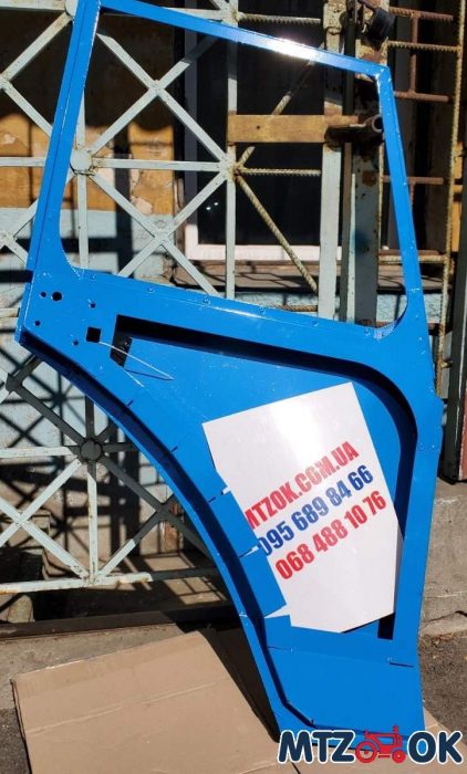 Дверь МТЗ МК 70-6708040 левая (каркас, синяя) Дверь МТЗ МК 70-6708040 левая (каркас, синяя)