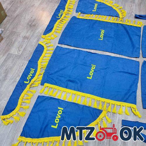 Шторы в кабину Ловол к-т (ткань) Шторы в кабину Ловол к-т (ткань)