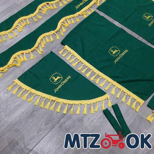 Шторы в кабину Джон Дир к-т (ткань) Шторы в кабину Джон Дир к-т (ткань)