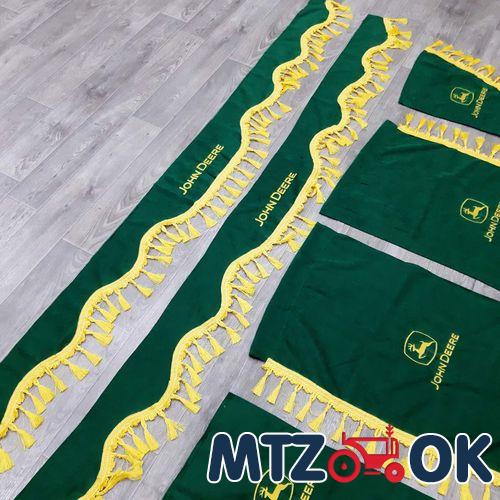 Шторы в кабину Джон Дир к-т (ткань) Шторы в кабину Джон Дир к-т (ткань)