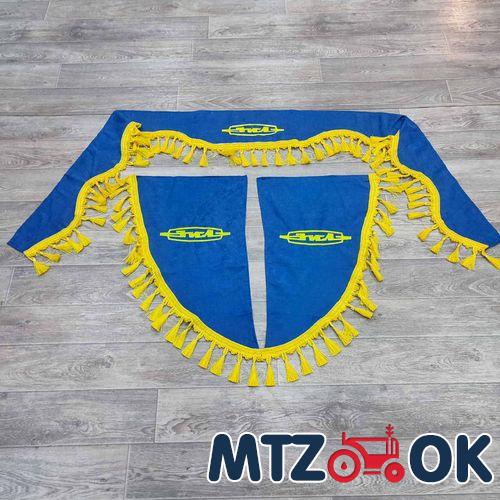 Шторы в кабину Зил к-т (ткань) Шторы в кабину Зил к-т (ткань)