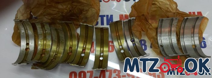 Вкладыши коренные ЗИЛ 0,5 10шт. к-т Вкладыши коренные ЗИЛ 0,5 10шт. к-т