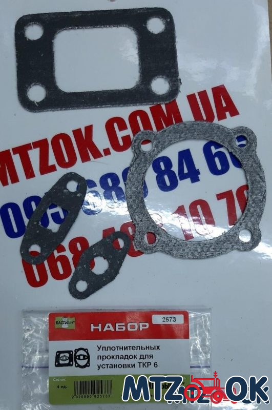 Ремкомплект прокладок для установки ТКР 6 Р/К-2573 Ремкомплект прокладок для установки ТКР 6 Р/К-2573
