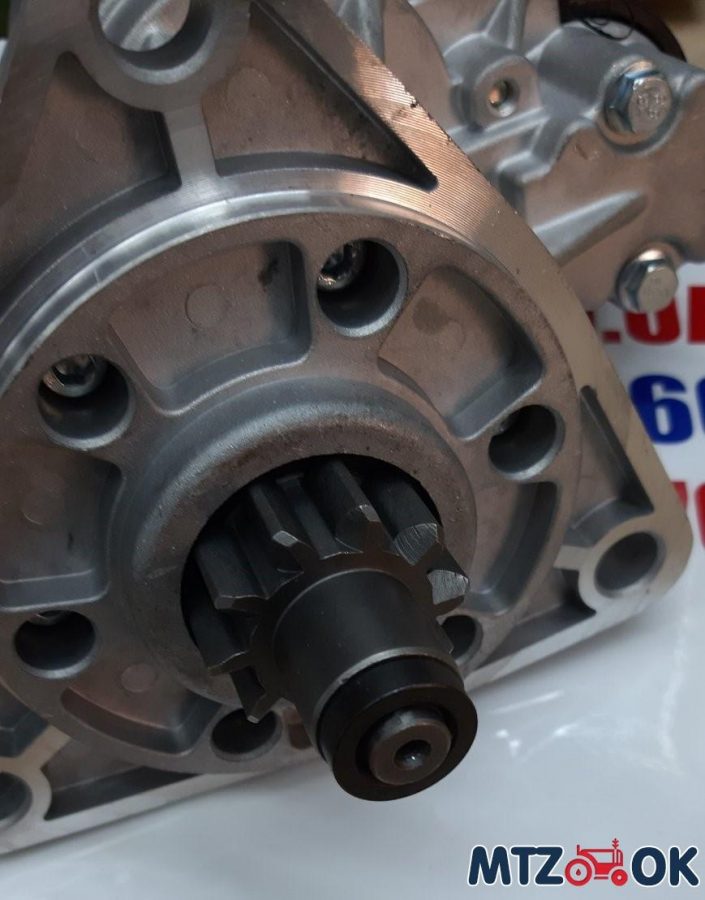 Стартер МТЗ 12В 3,5кВт редукторный (усиленный) 40мм (Словакия) 11010110 Стартер МТЗ 12В 3,5кВт редукторный (усиленный) 40мм (Словакия) 11010110